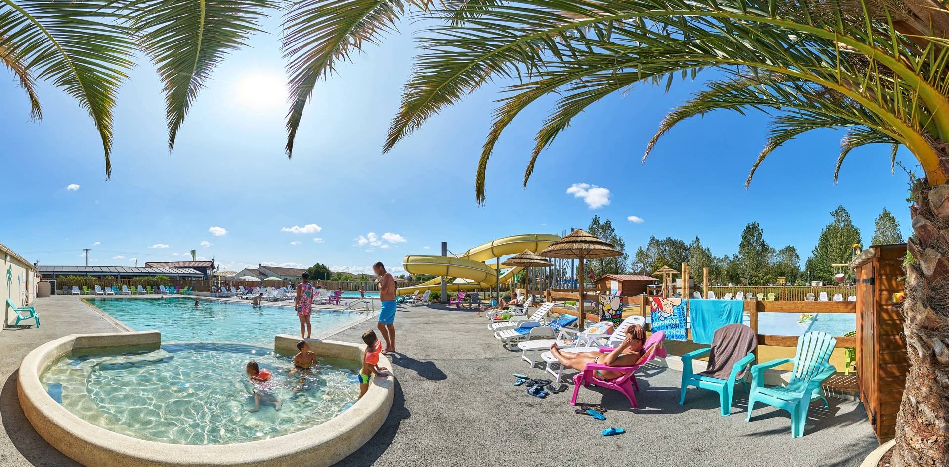 Camping avec espace aquatique en Sud Vendée